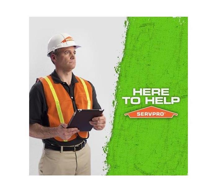 SERVPRO "here to help"